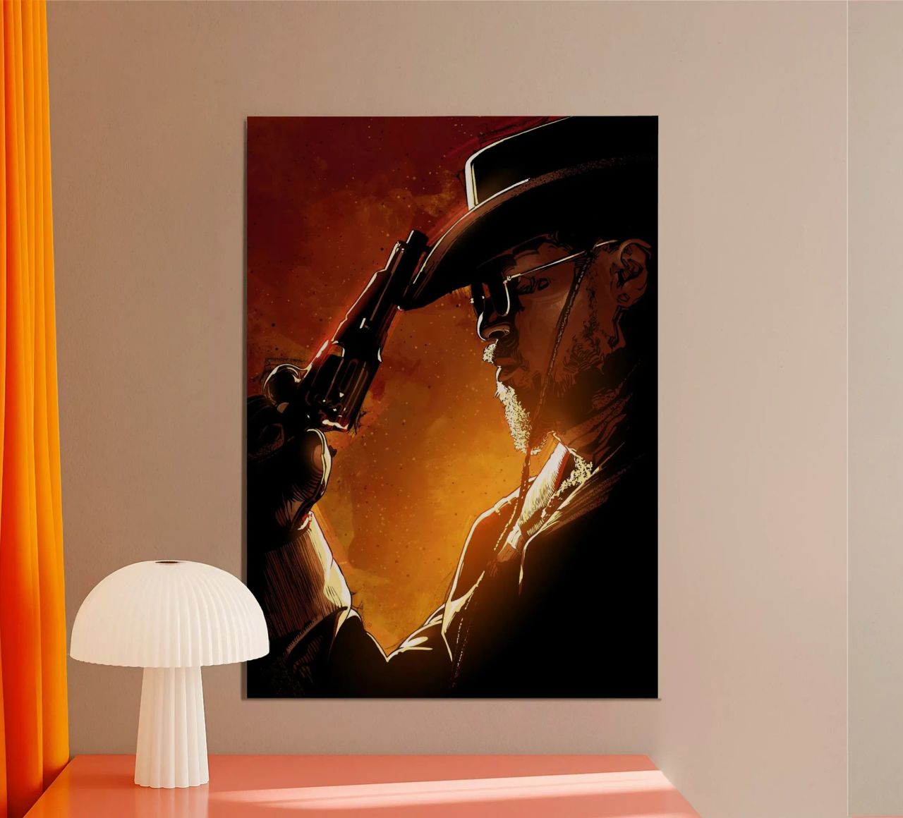 Django Unchained alluminio dibond da nabakumov