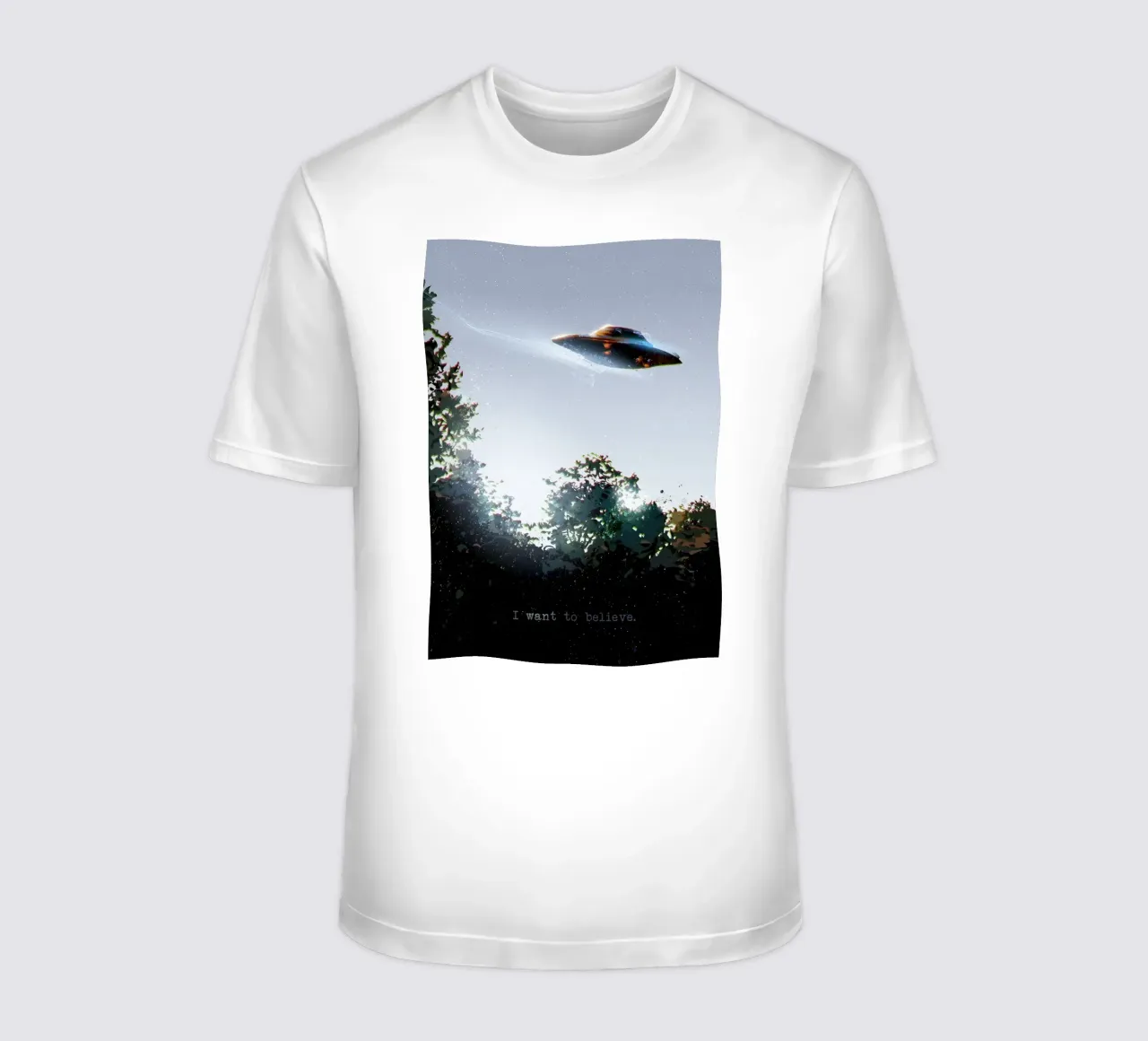 I Want To Believe t-shirt by nabakumov