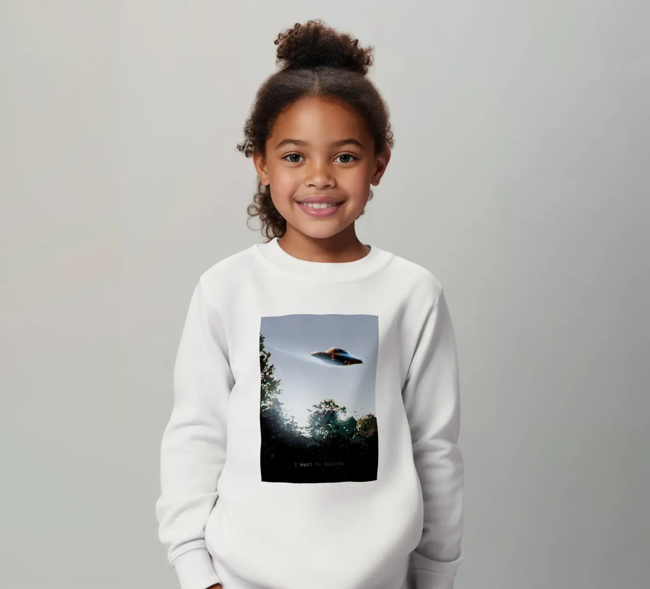 I Want To Believe felpa bambino da nabakumov
