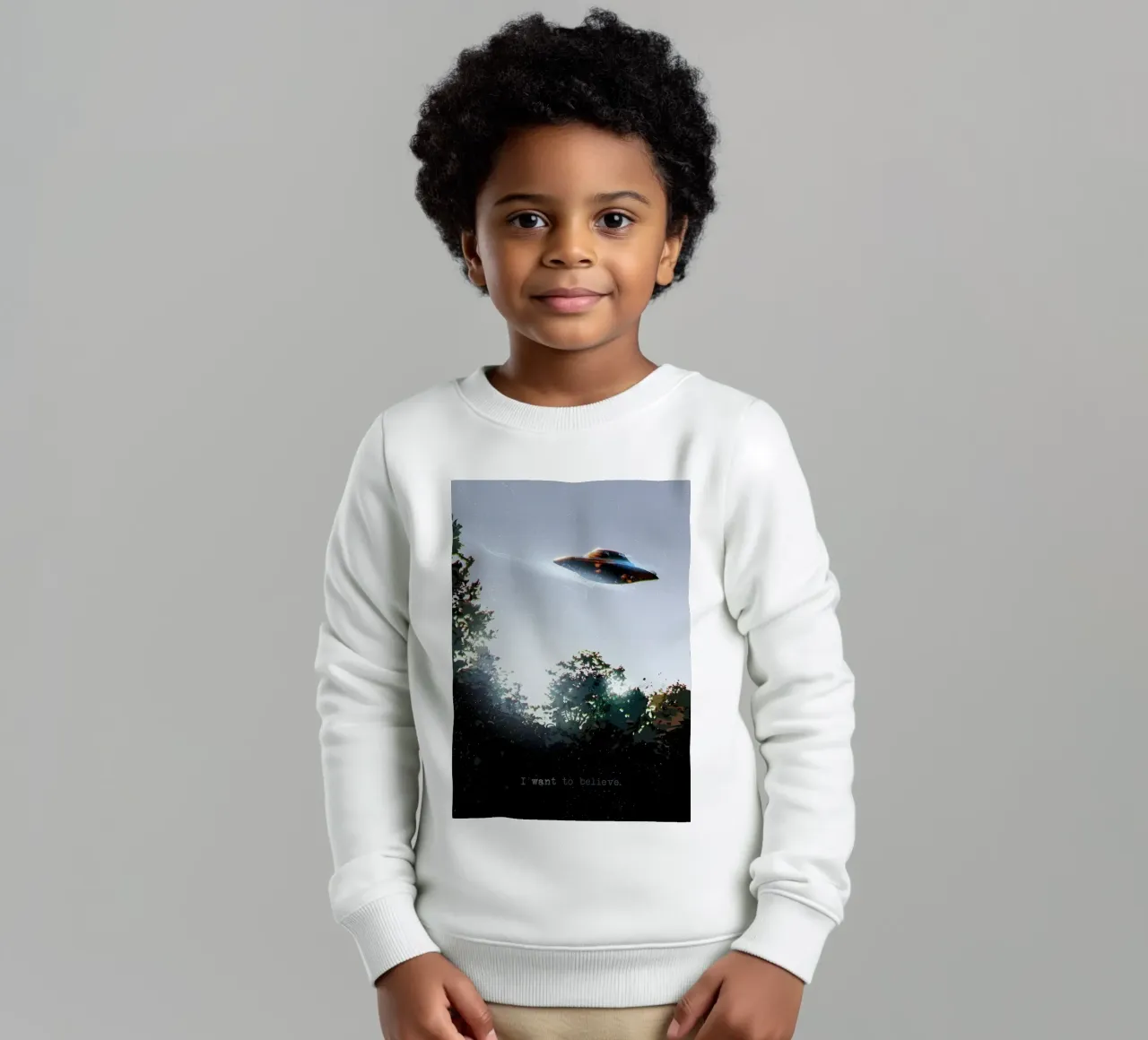 I Want To Believe felpa bambino da nabakumov