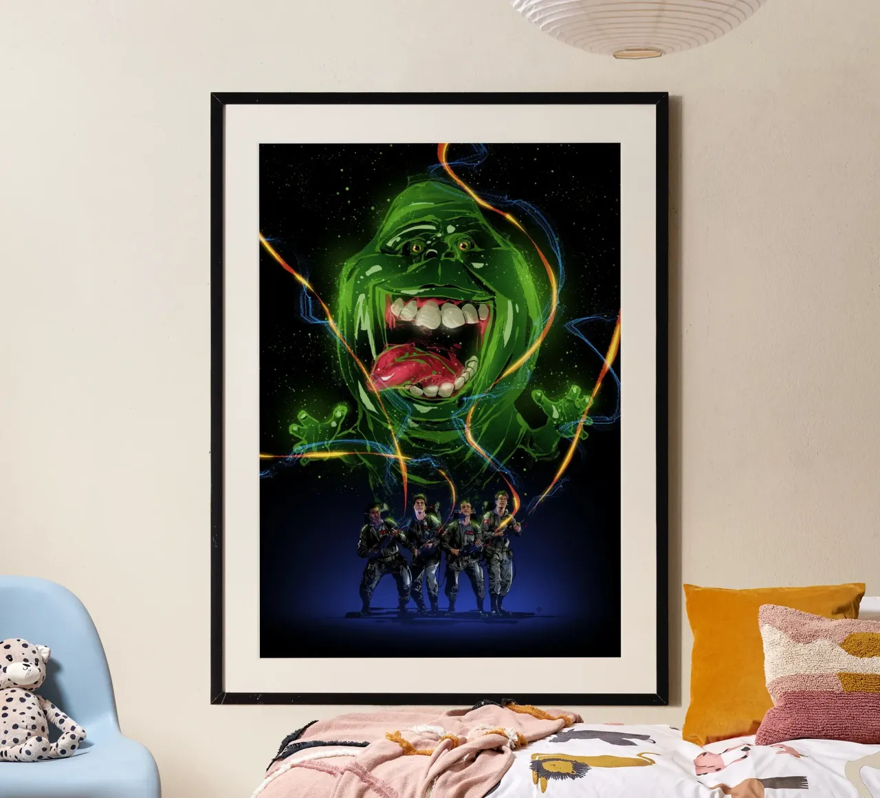 Ghostbusters Slimer poster da nabakumov