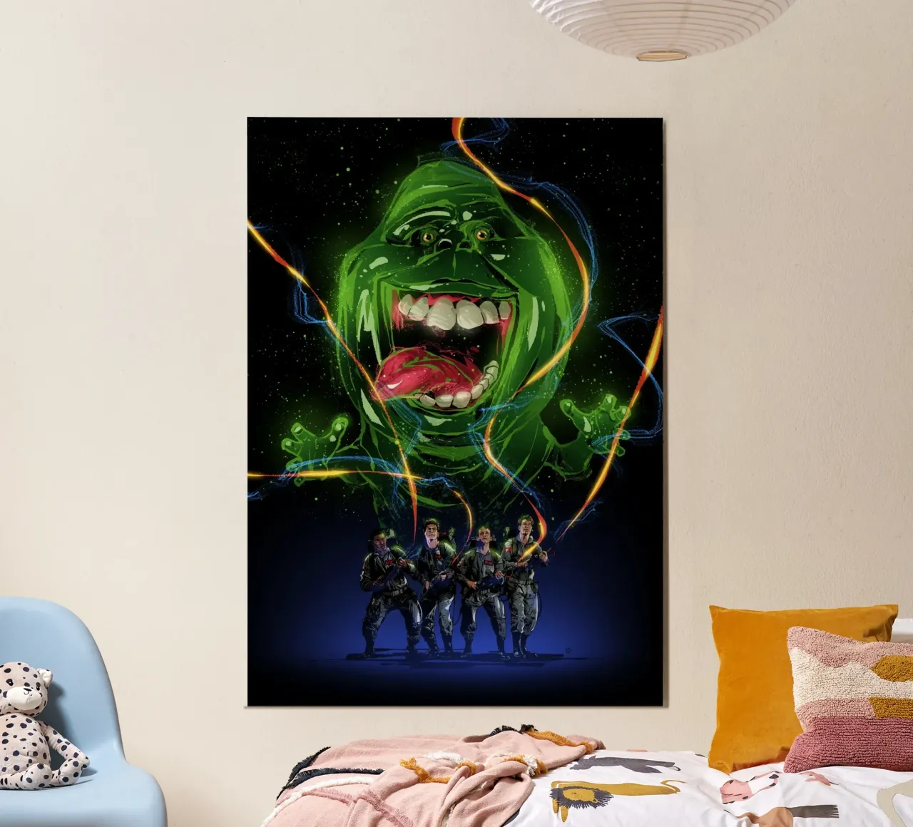 Ghostbusters Slimer poster da nabakumov