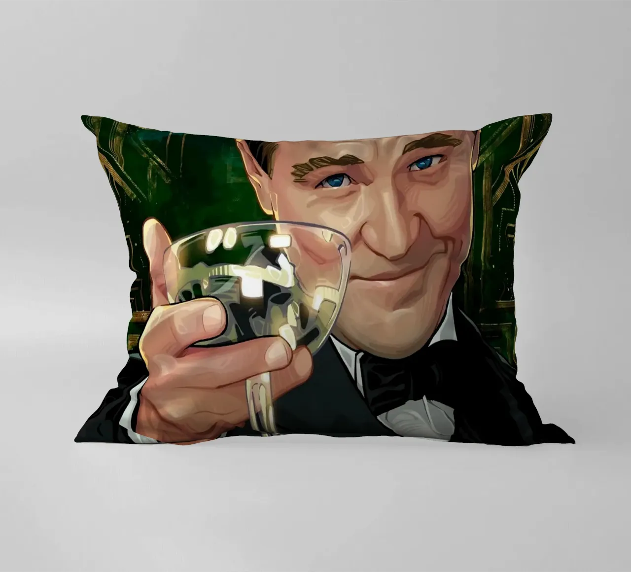 The Great Gatsby cuscino da nabakumov