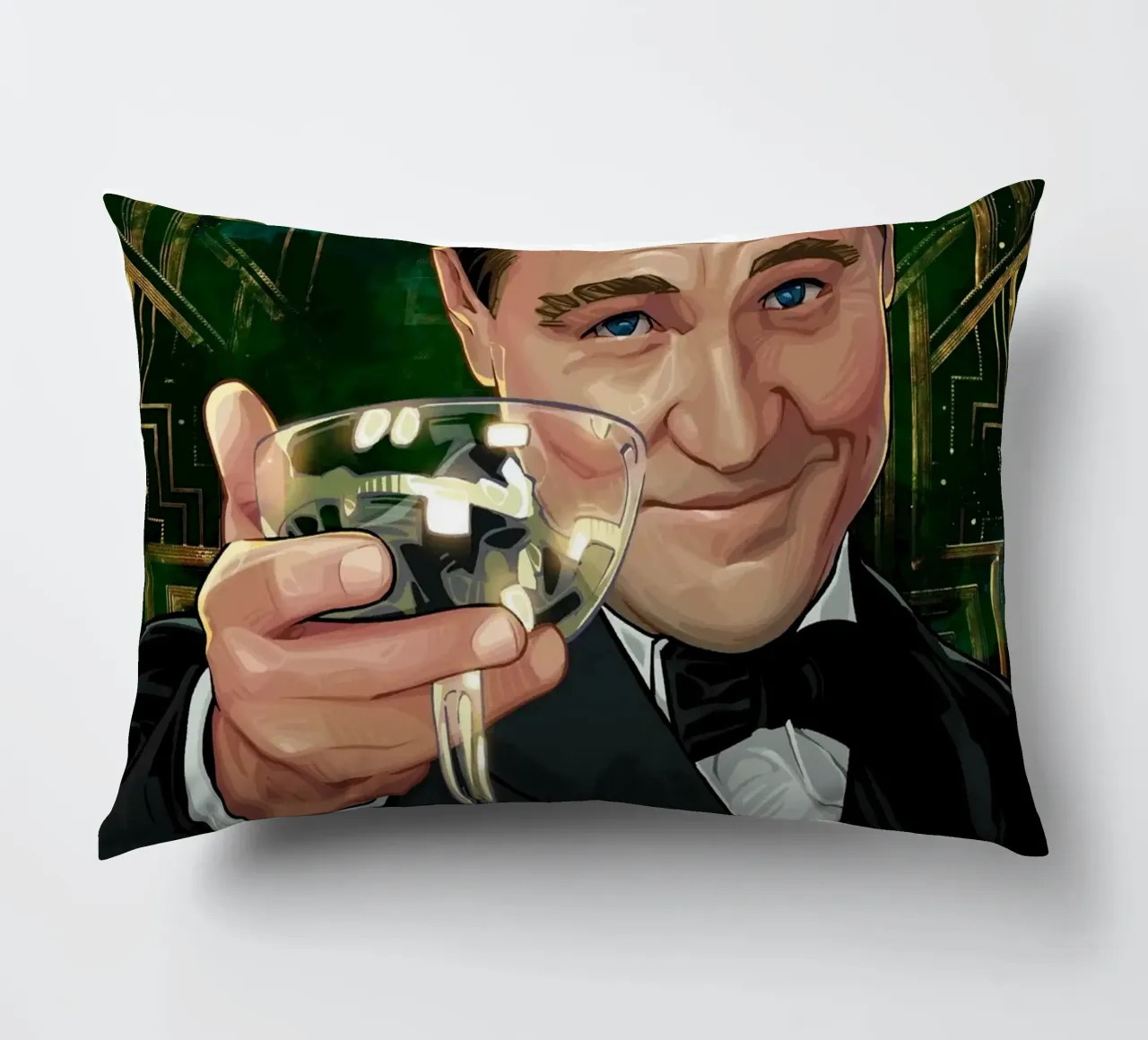 The Great Gatsby cuscino da nabakumov