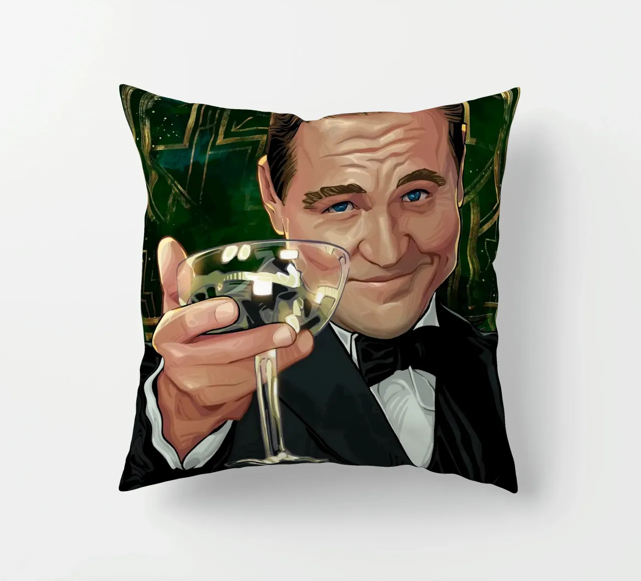 The Great Gatsby cuscino da nabakumov