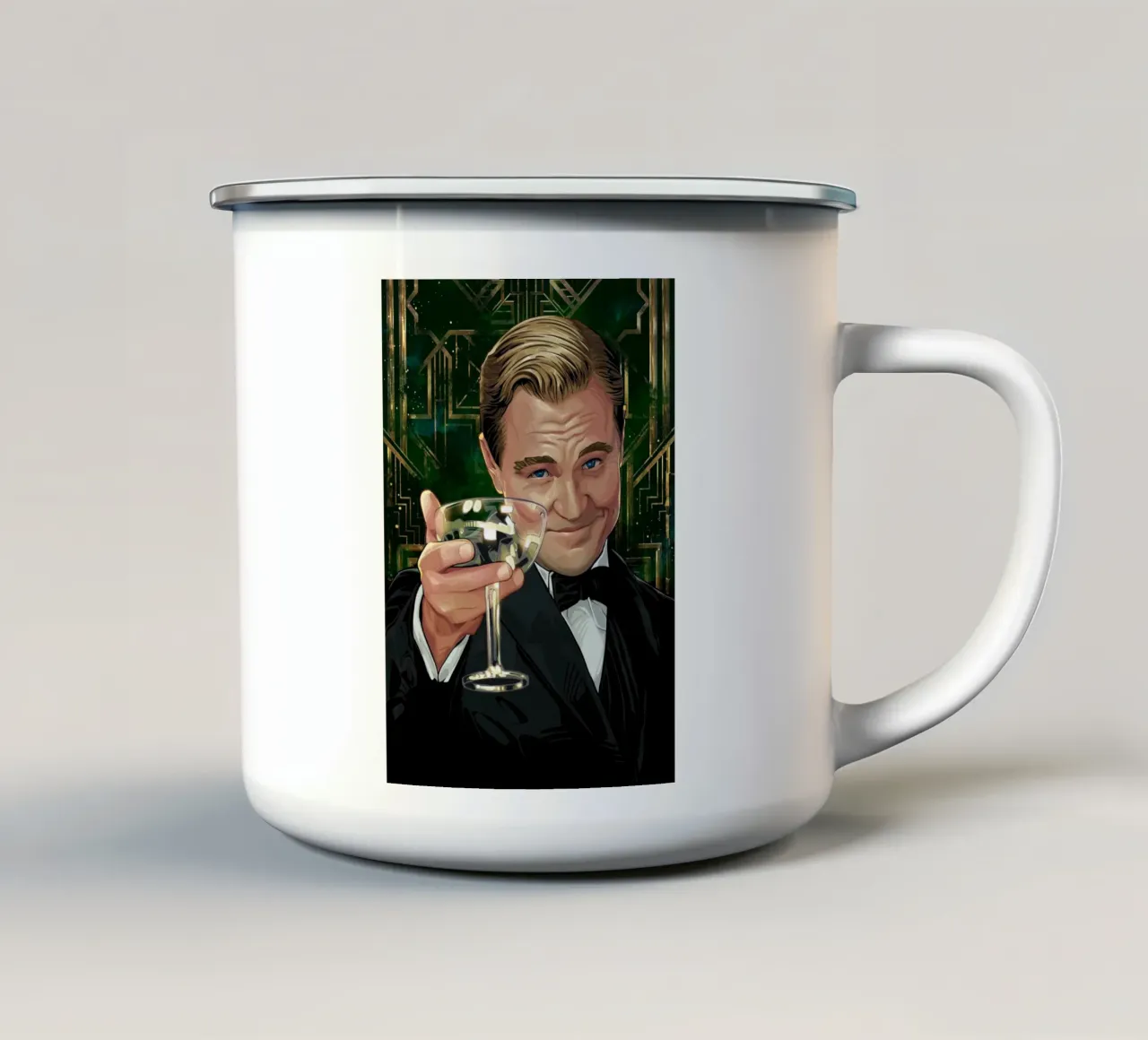 The Great Gatsby tazza in smalto da nabakumov