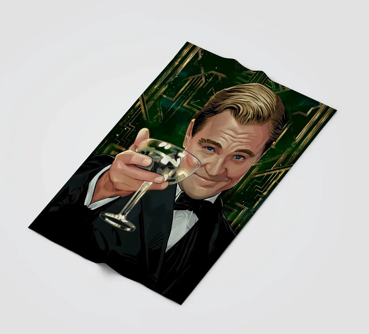 The Great Gatsby coperta in pile da nabakumov