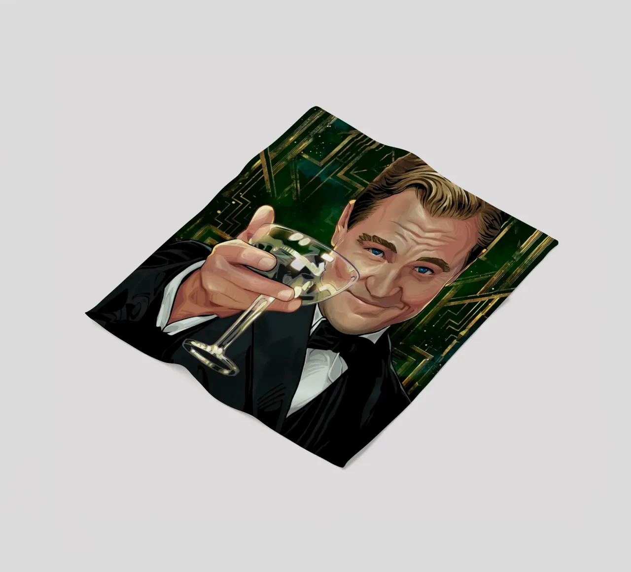 The Great Gatsby coperta in pile da nabakumov