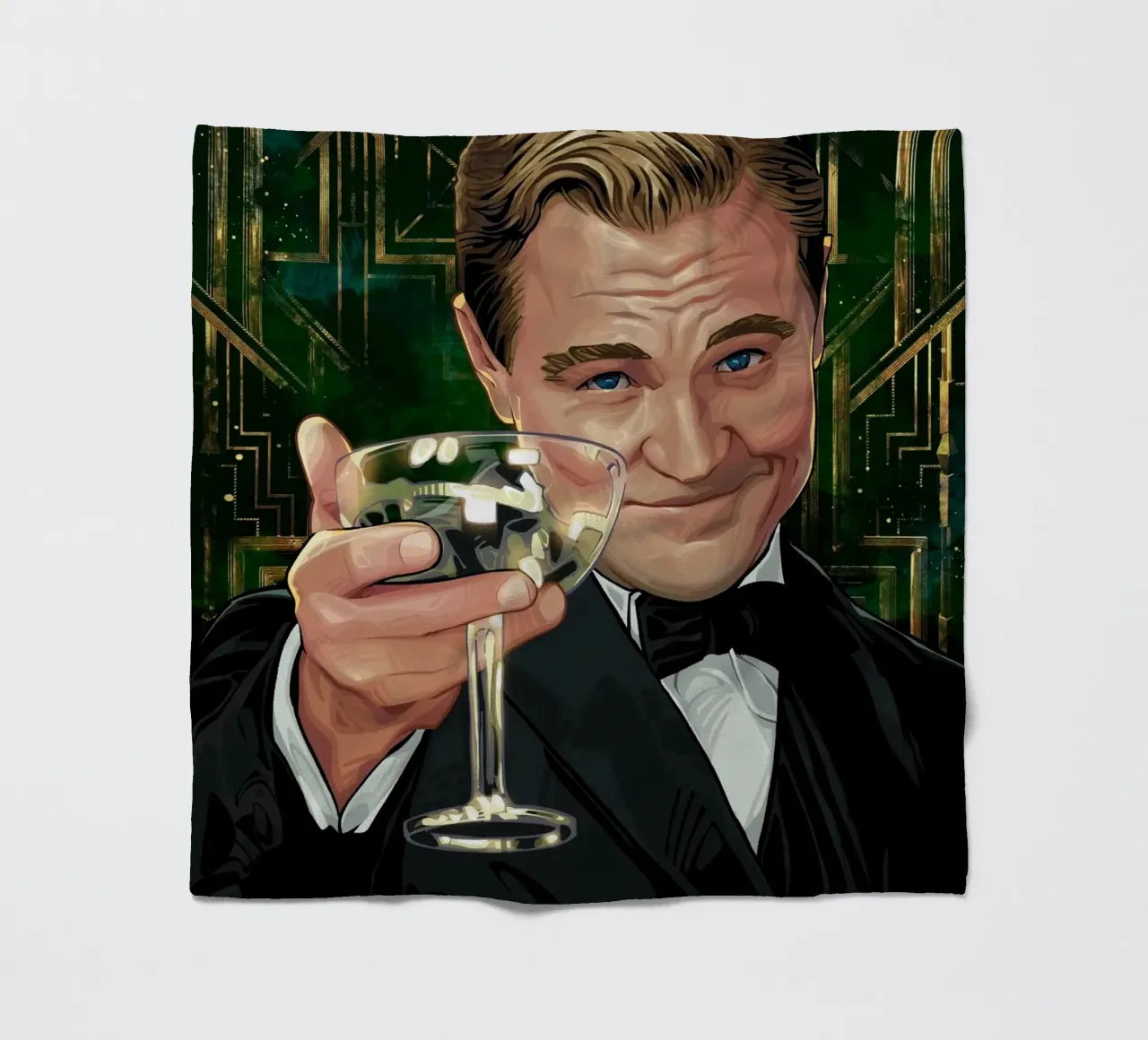 The Great Gatsby coperta in pile da nabakumov