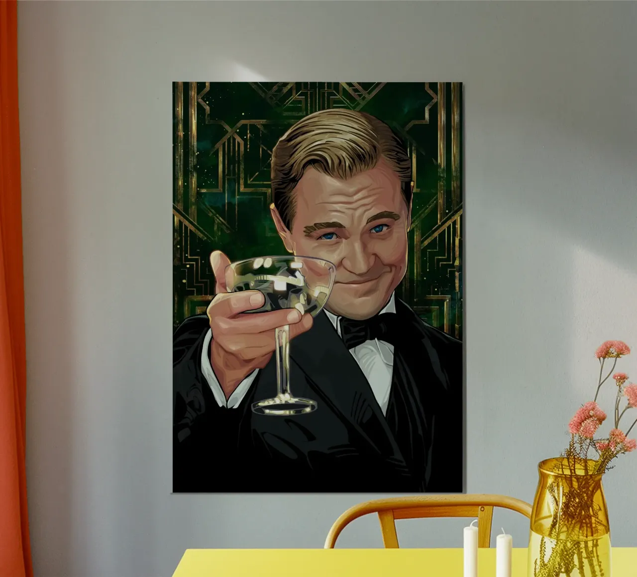 The Great Gatsby alluminio dibond da nabakumov