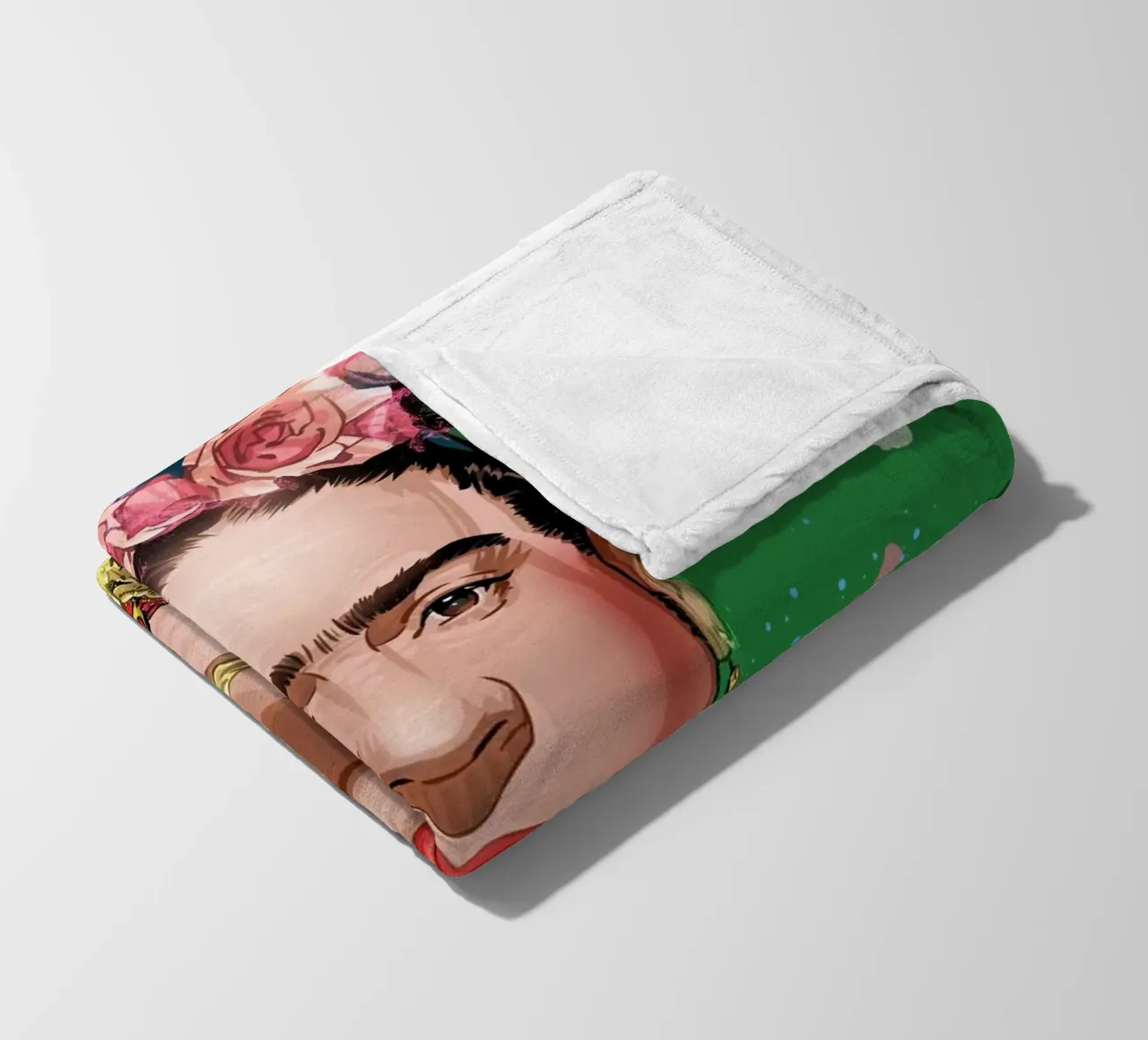 Frida Kahlo Fleecedecke von nabakumov