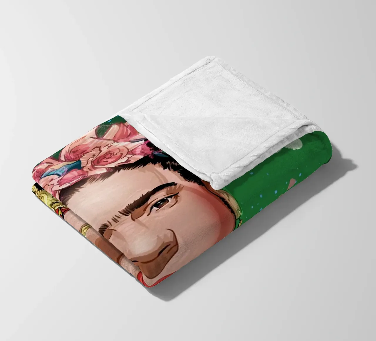 Frida Kahlo Fleecedecke von nabakumov