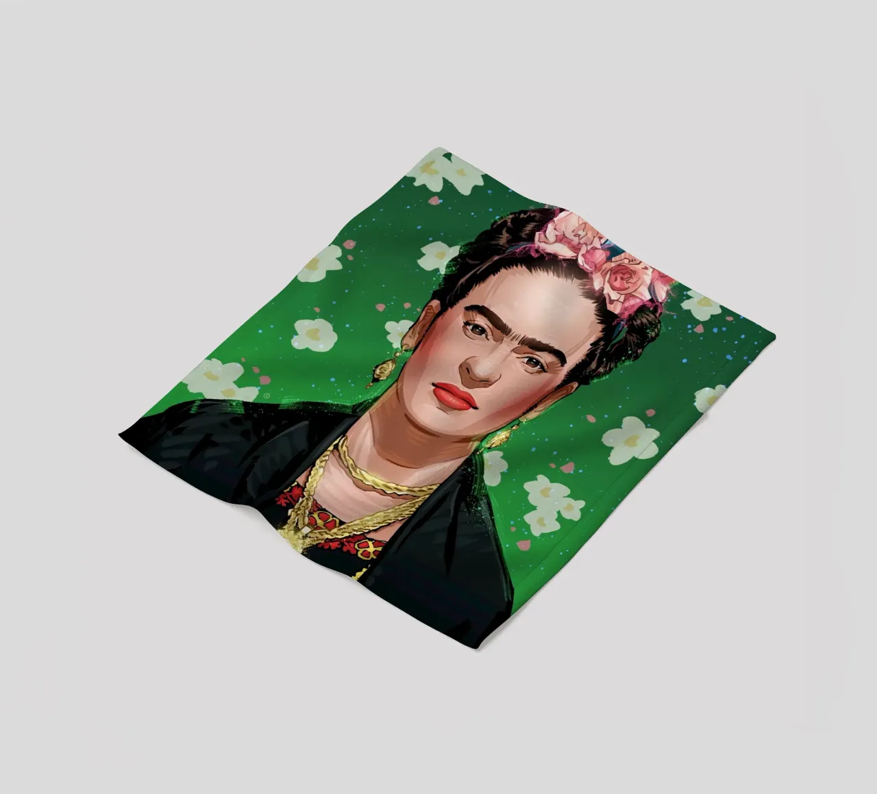 Frida Kahlo Fleecedecke von nabakumov