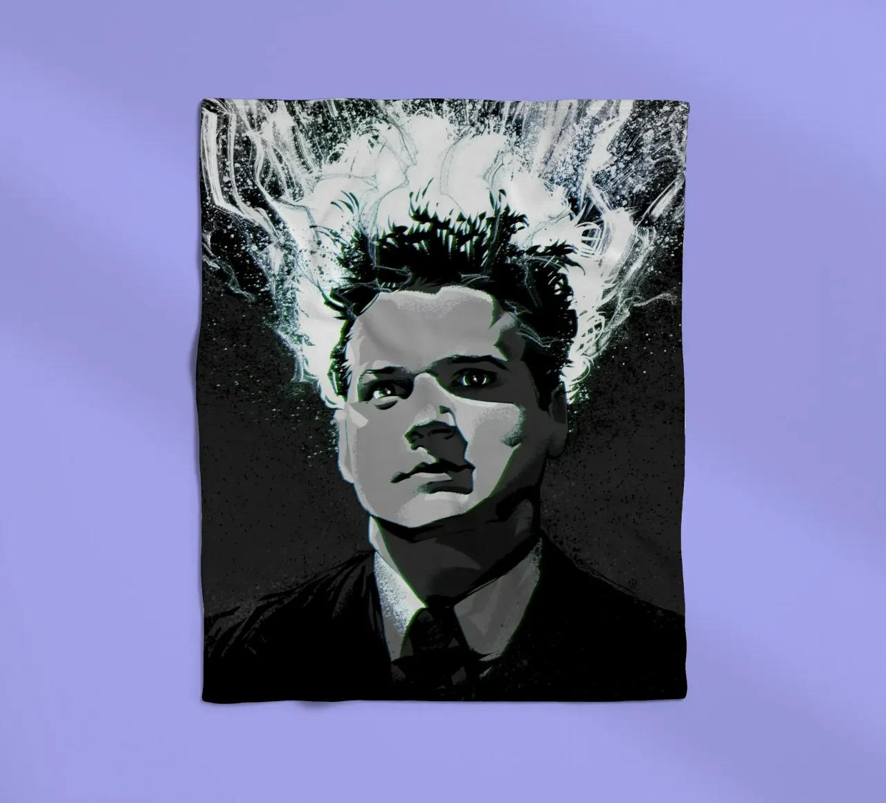 Eraserhead fleecedeken van nabakumov