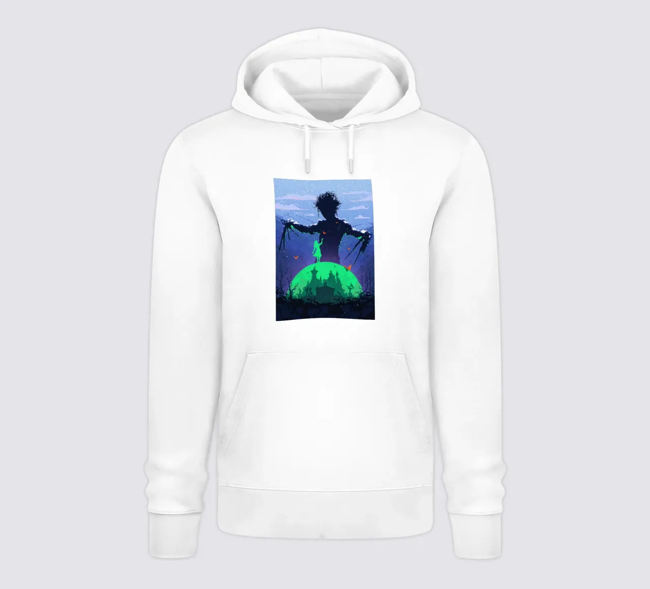 Edward Scissorhands felpa con cappuccio da nabakumov