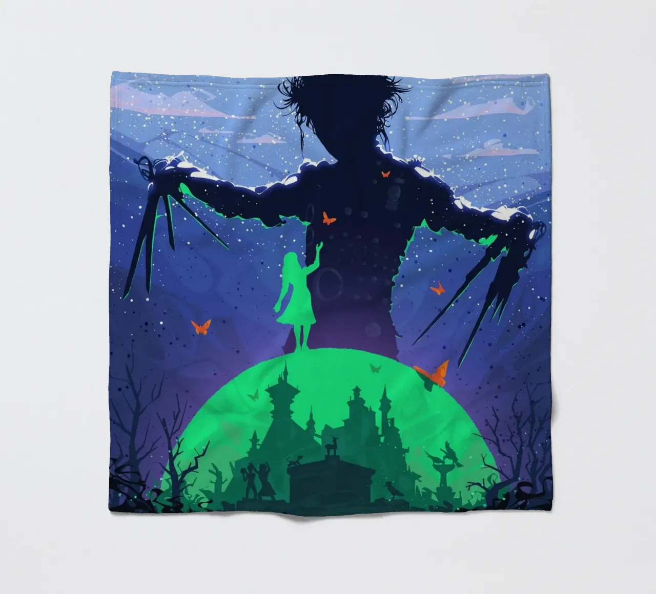 Edward Scissorhands coperta in pile da nabakumov