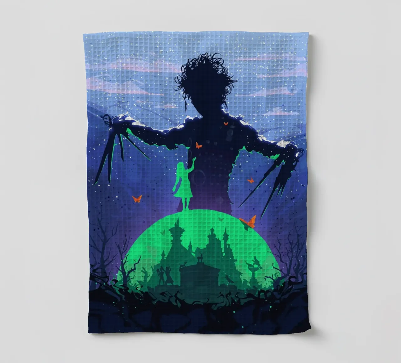Edward Scissorhands canovaccio da cucina da nabakumov