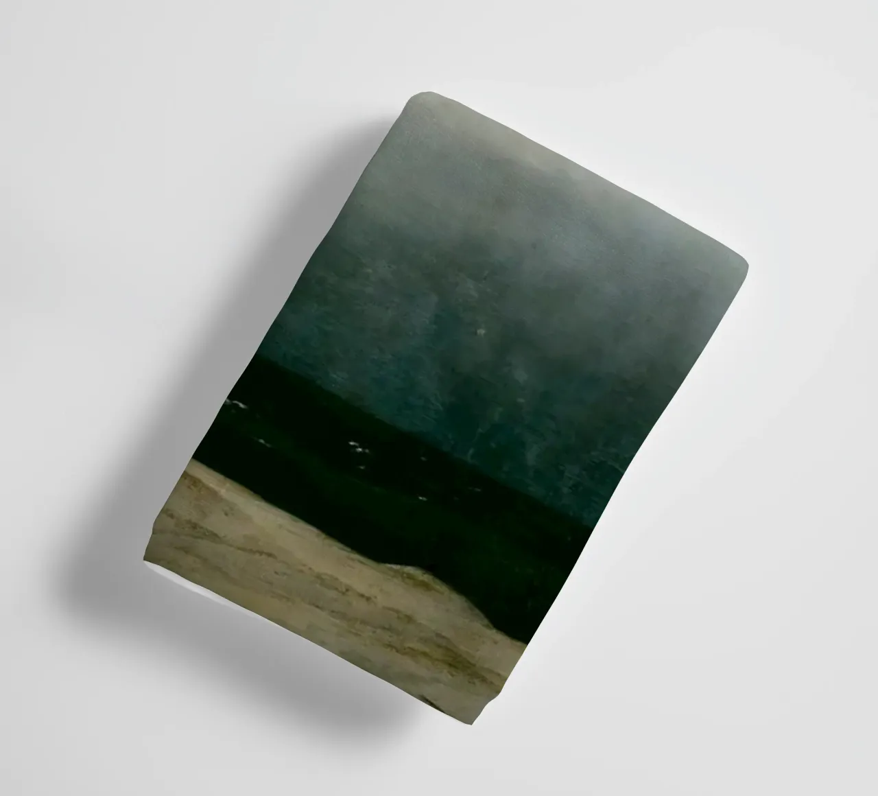 Caspar David Friedrich - The Monk by the Sea towel by Timeless Artworks