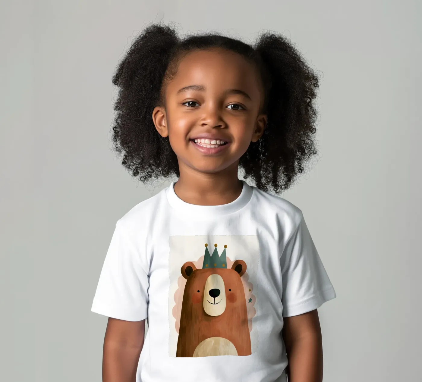 Bear King t-shirt bambini da Lilo