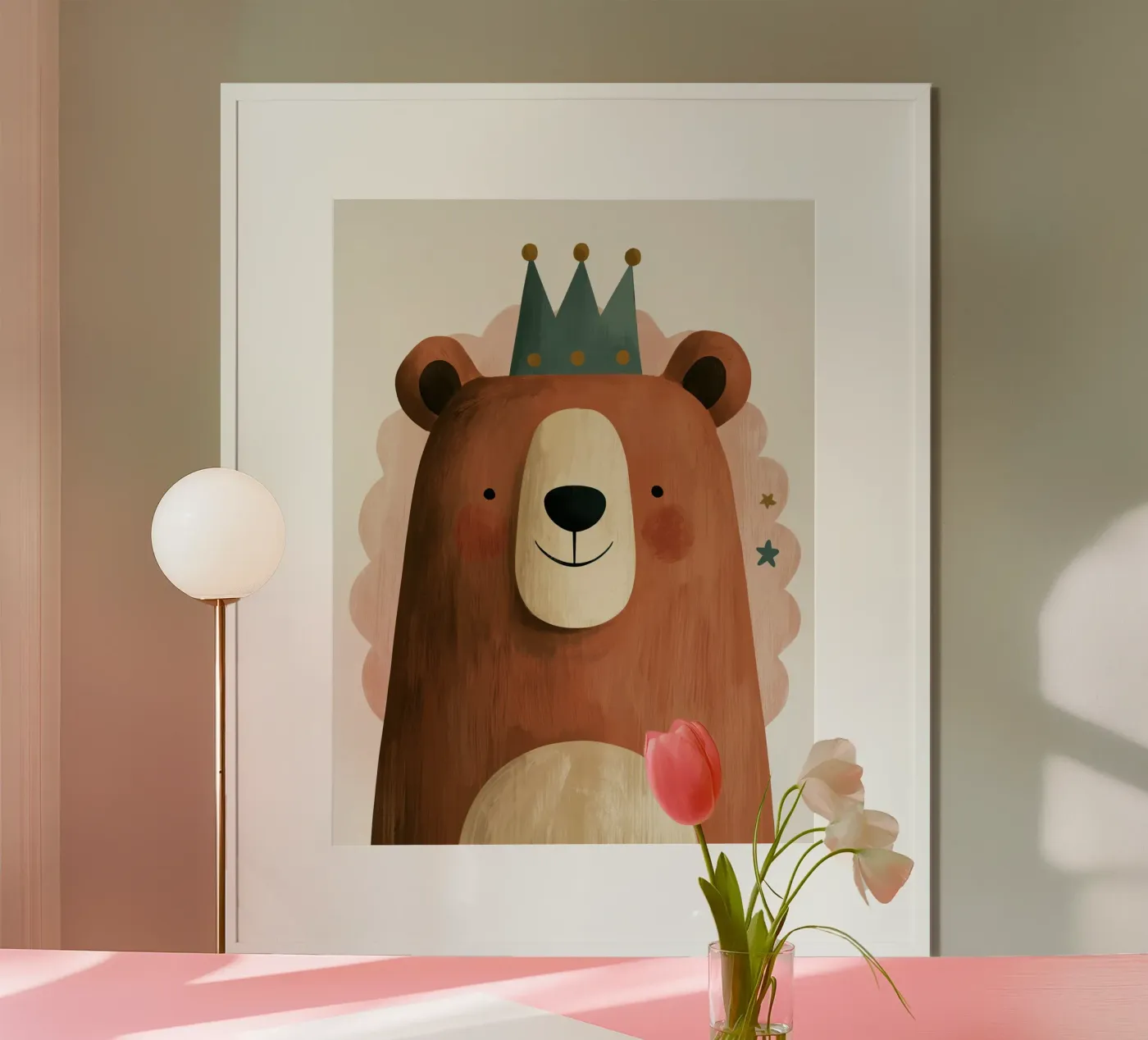 Bear King poster van Lilo