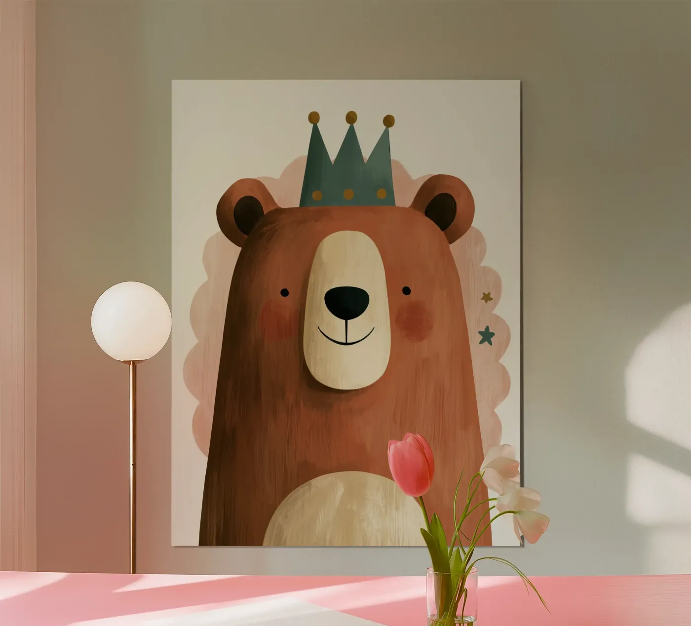 Bear King poster van Lilo