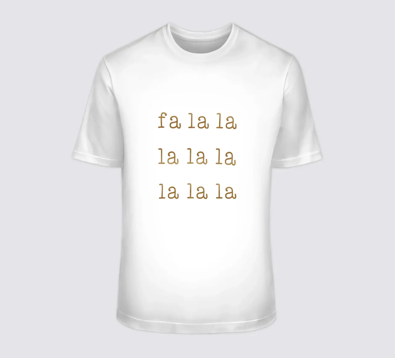 Xmas Fa La La t-shirt by Orara Studio