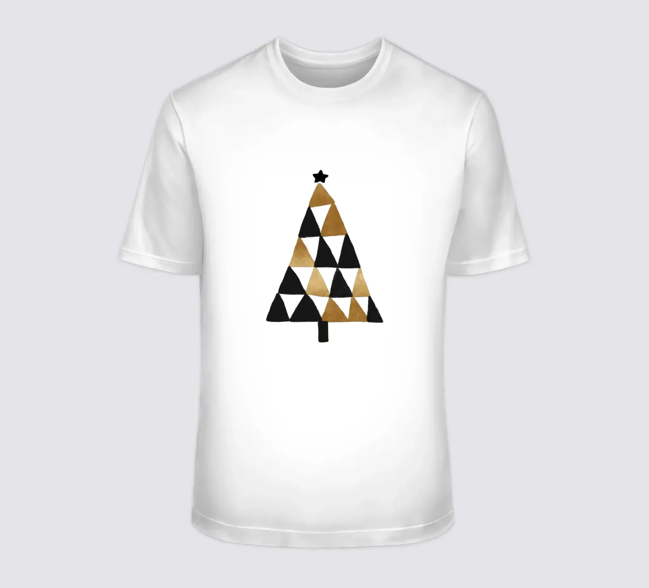 Xmas Geometric t-shirt by Orara Studio