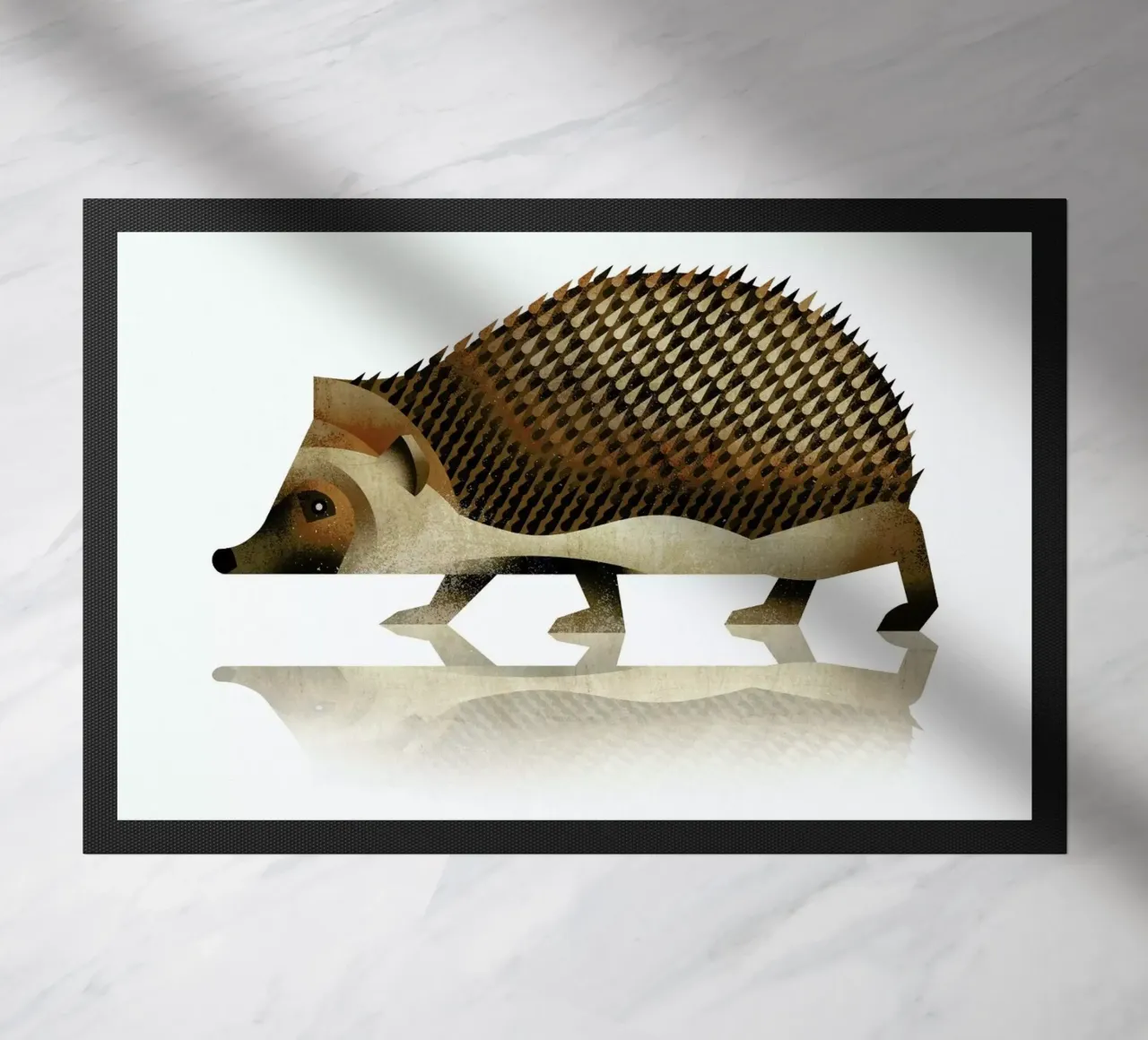 Igel deurmat van Dieter Braun
