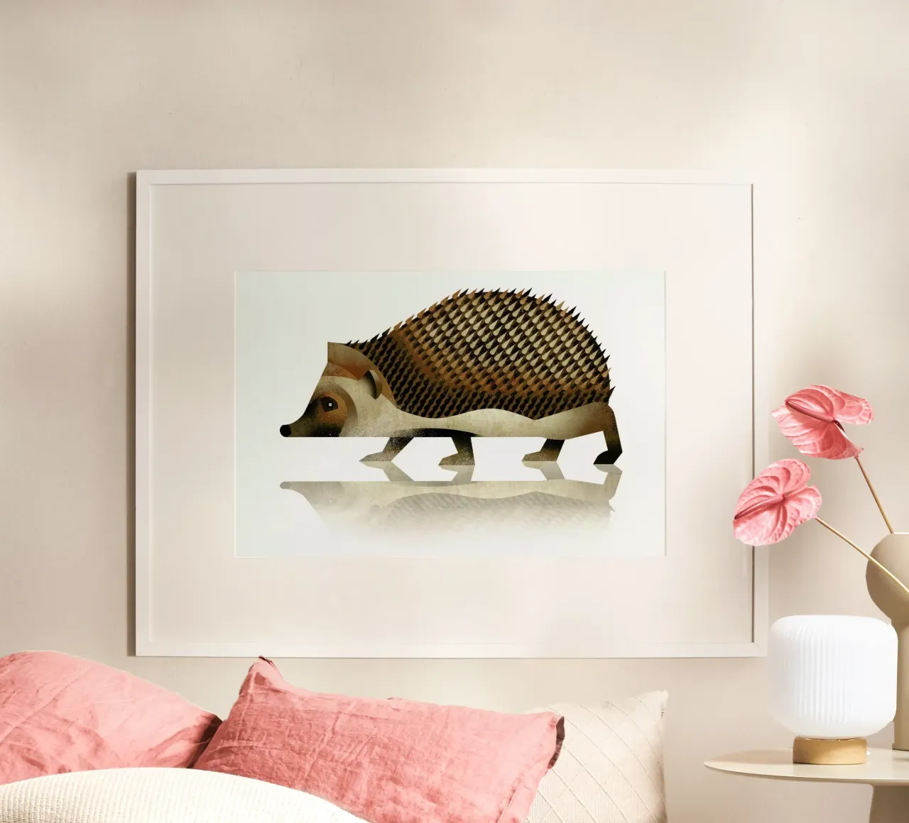 Igel poster by Dieter Braun