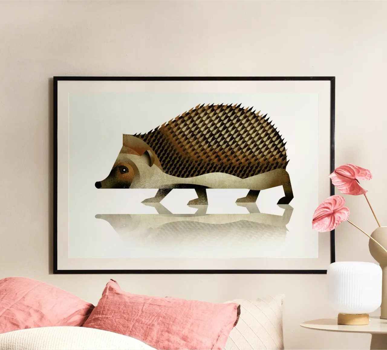 Igel poster by Dieter Braun