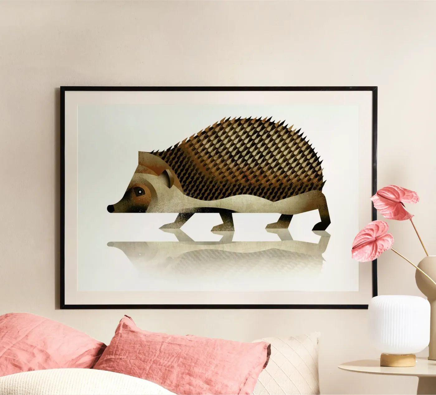 Igel Poster von Dieter Braun