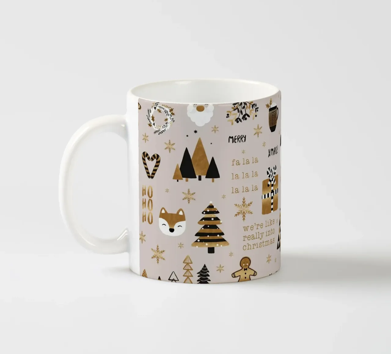 Cadeau de Noël mug en céramique de Orara Studio