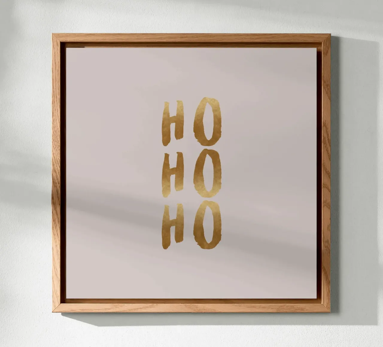 Xmas Ho Ho Ho alu-dibond by Orara Studio