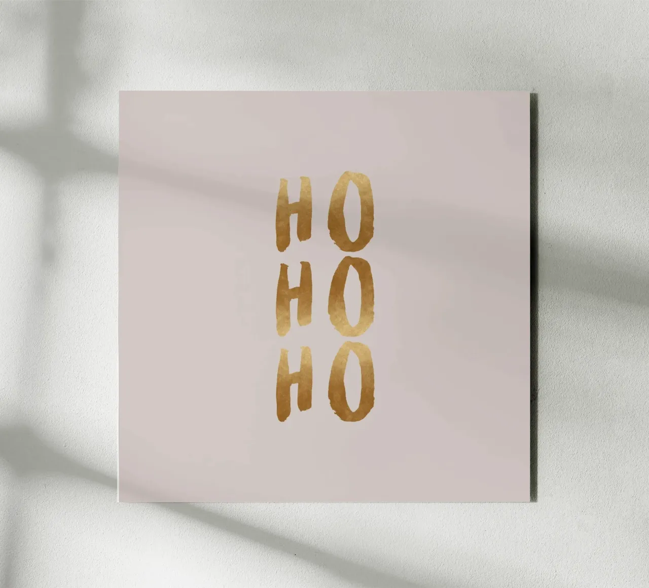 Xmas Ho Ho Ho alu-dibond by Orara Studio