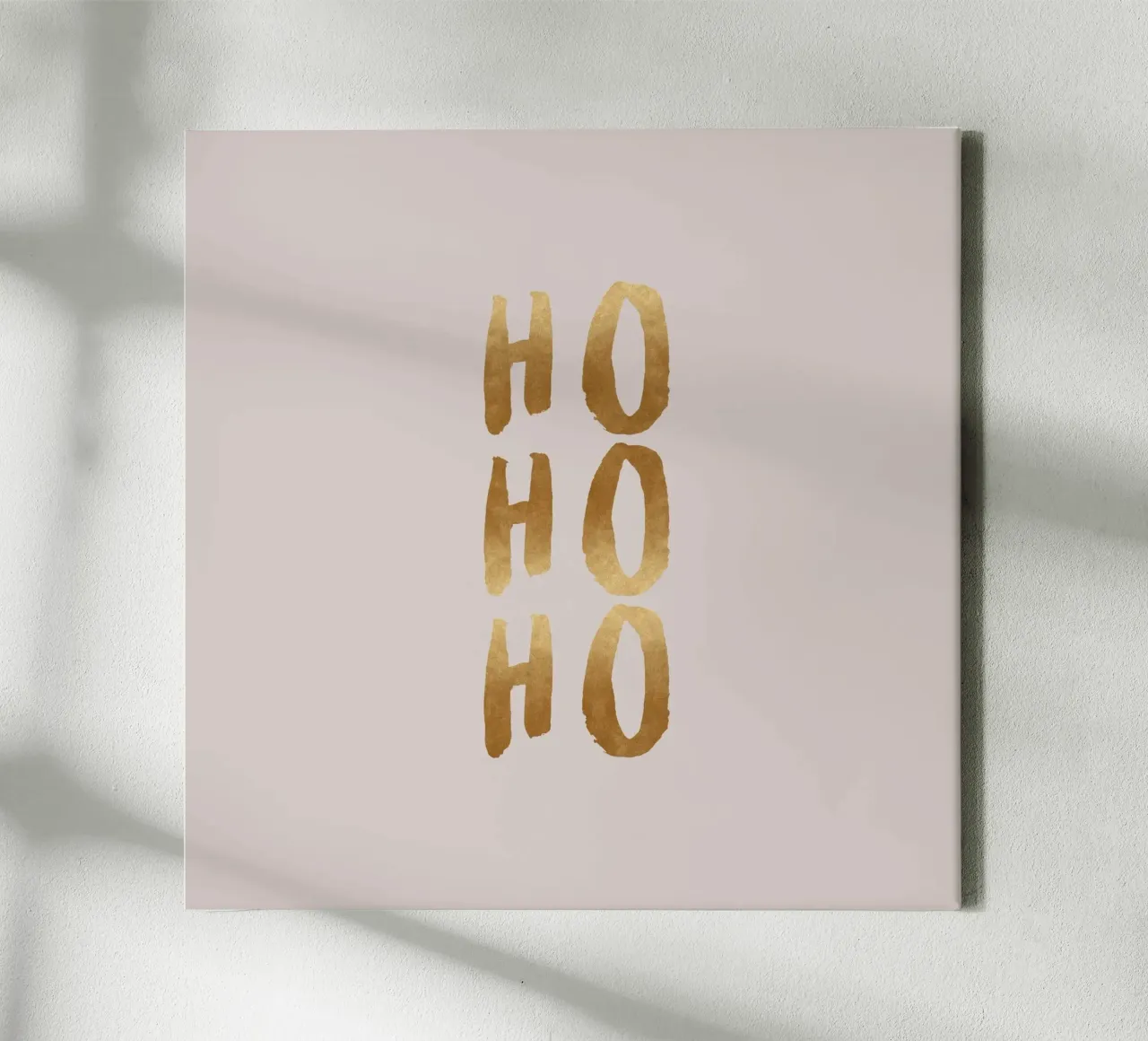 Xmas Ho Ho Ho canvas by Orara Studio