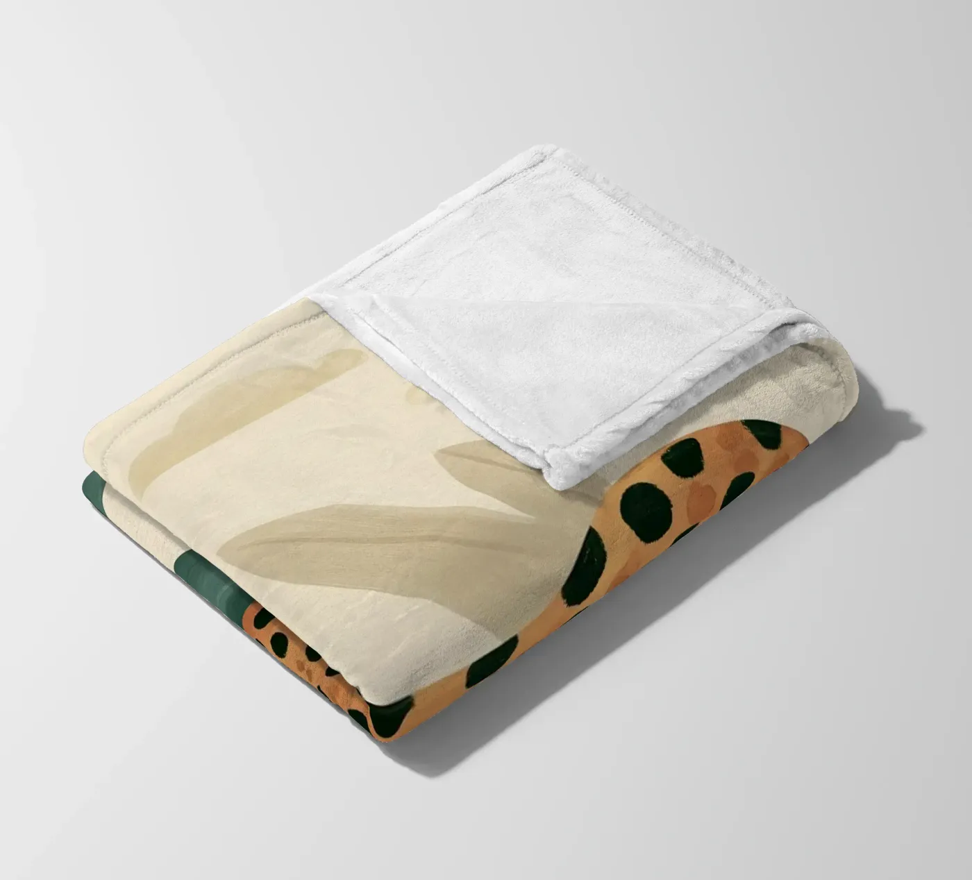 Napping Leopard Fleecedecke von Lilo
