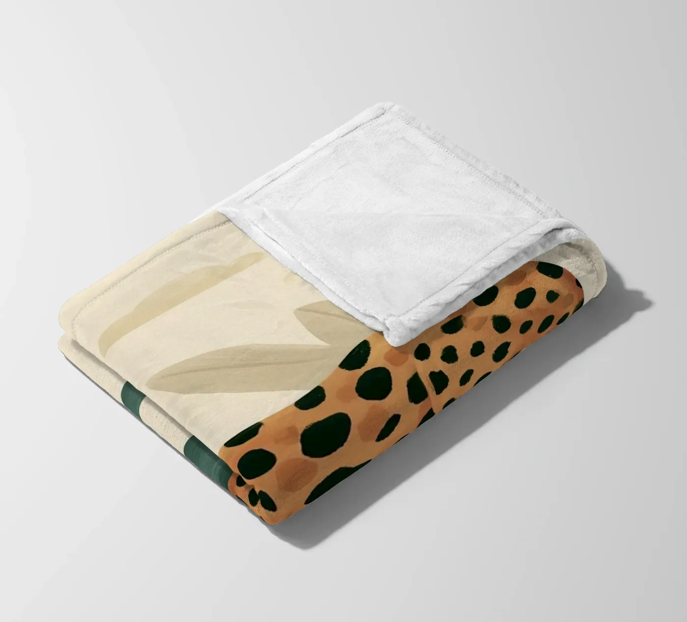 Napping Leopard Fleecedecke von Lilo
