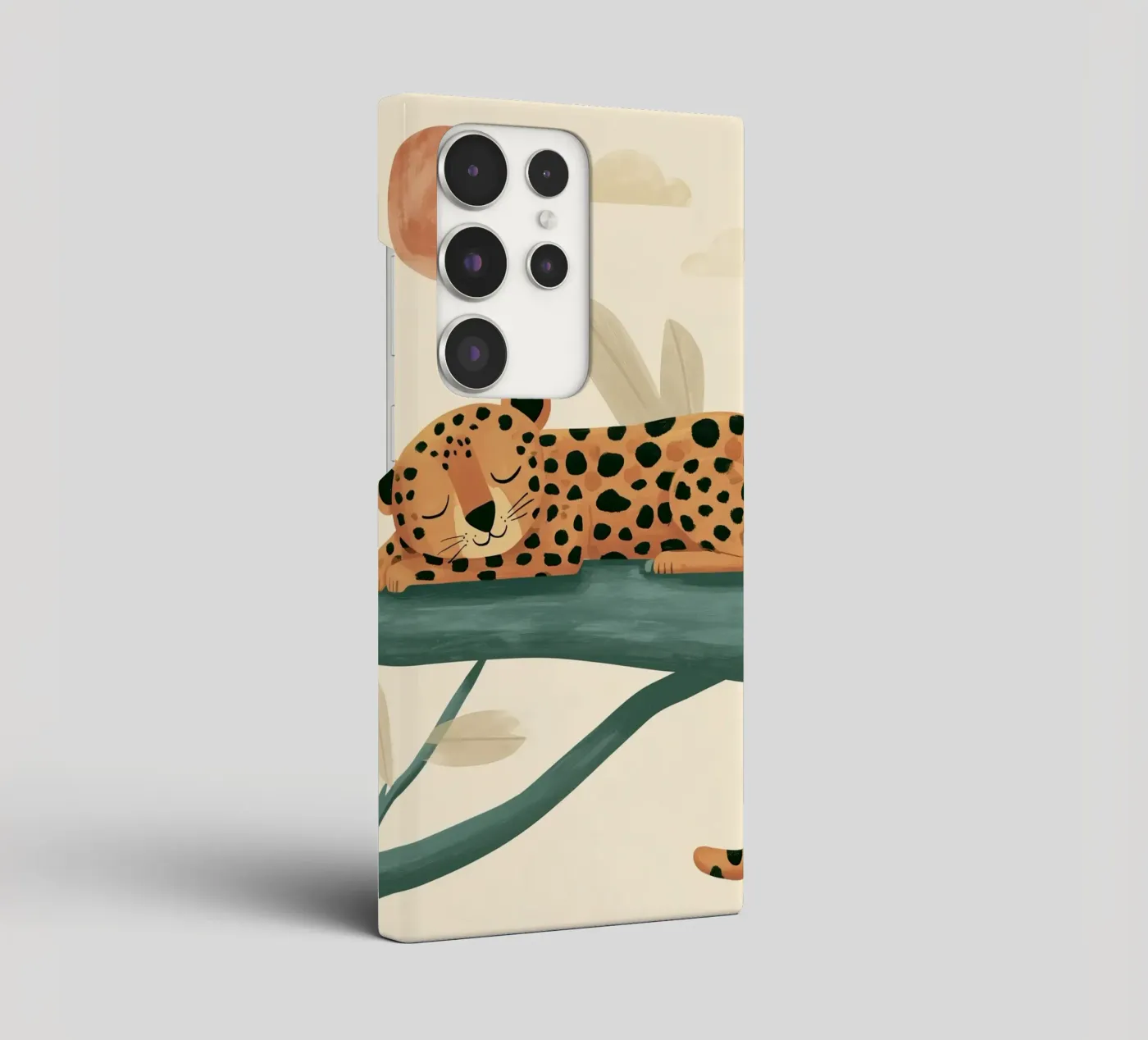Napping Leopard coque samsung de Lilo