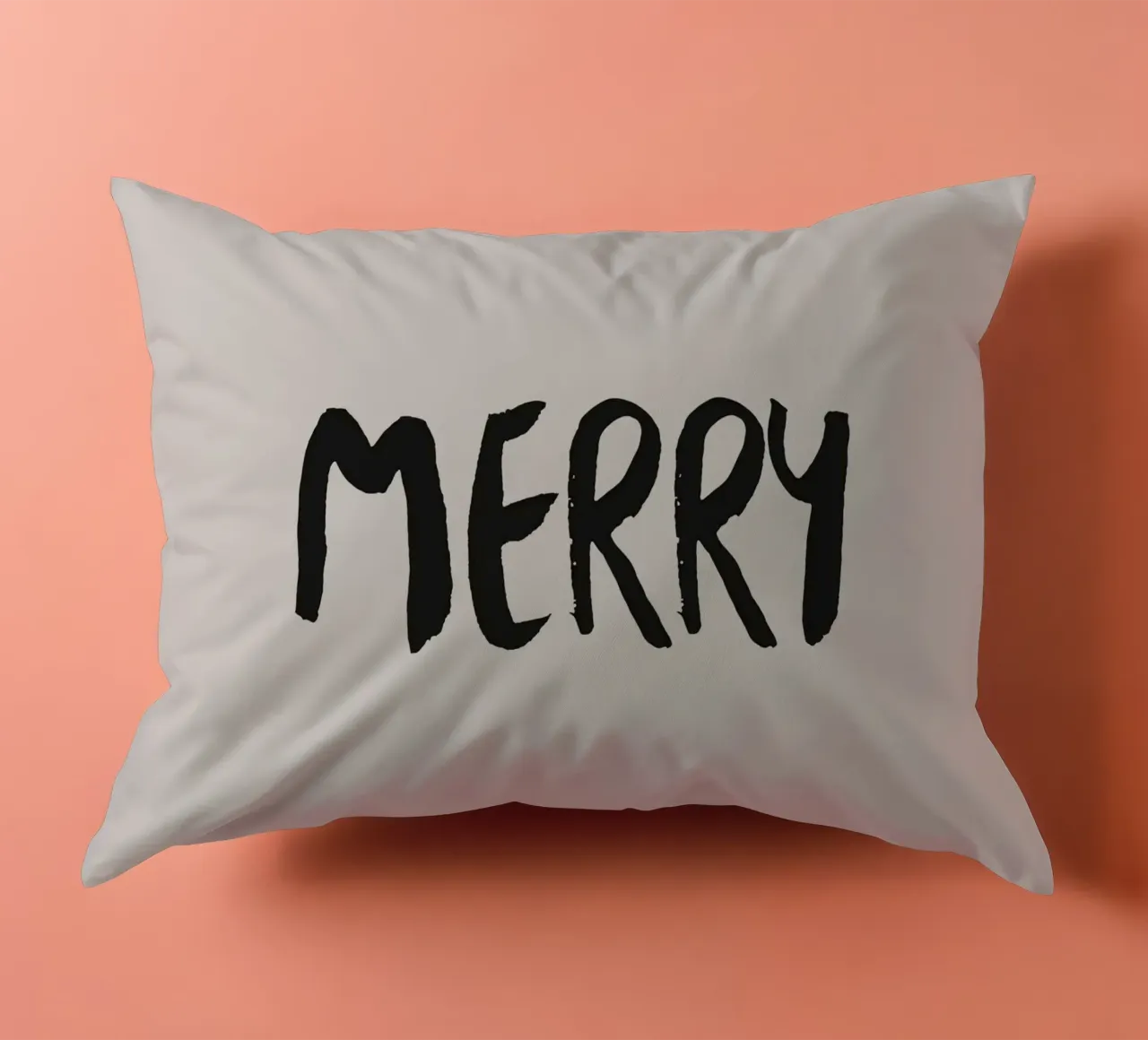 Natale felice cuscino da Orara Studio