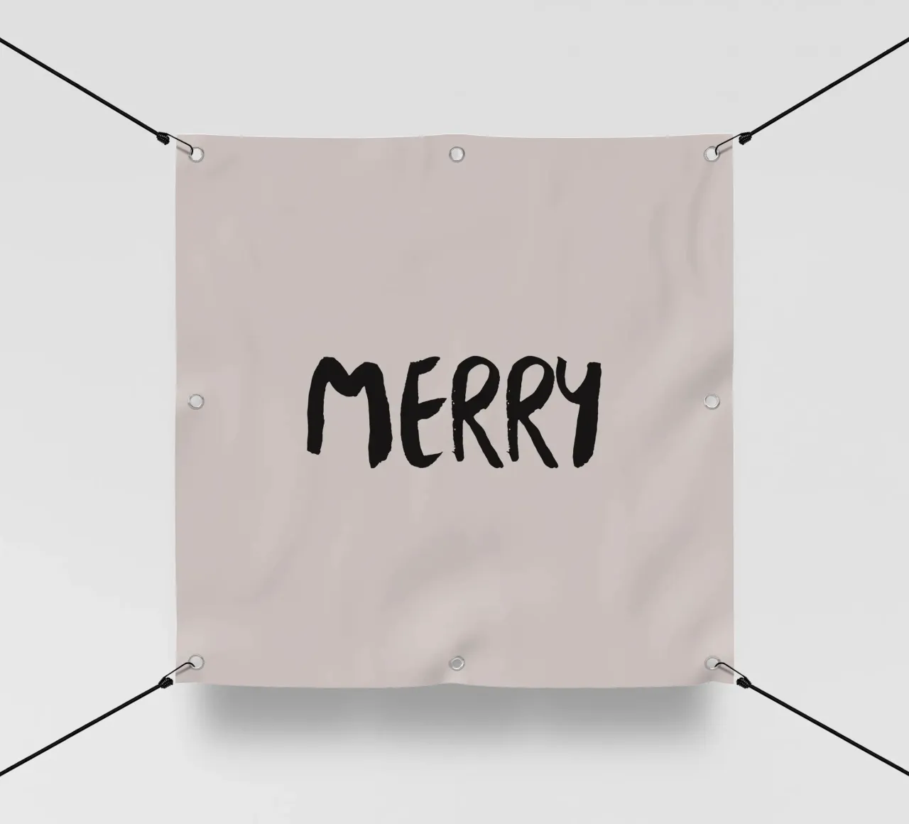 Natale felice telo in pvc da Orara Studio