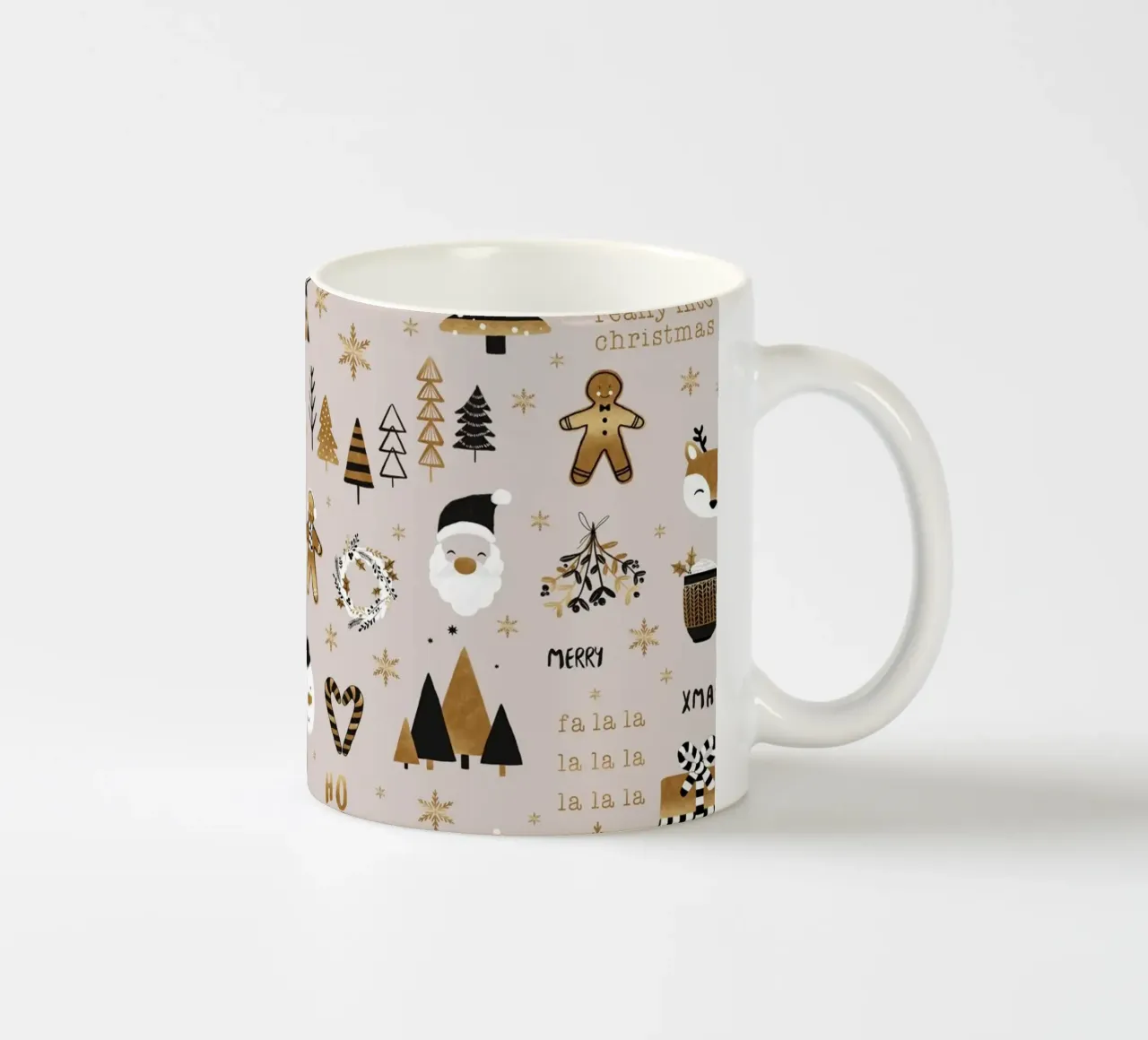 Babbo Natale tazza in ceramica da Orara Studio
