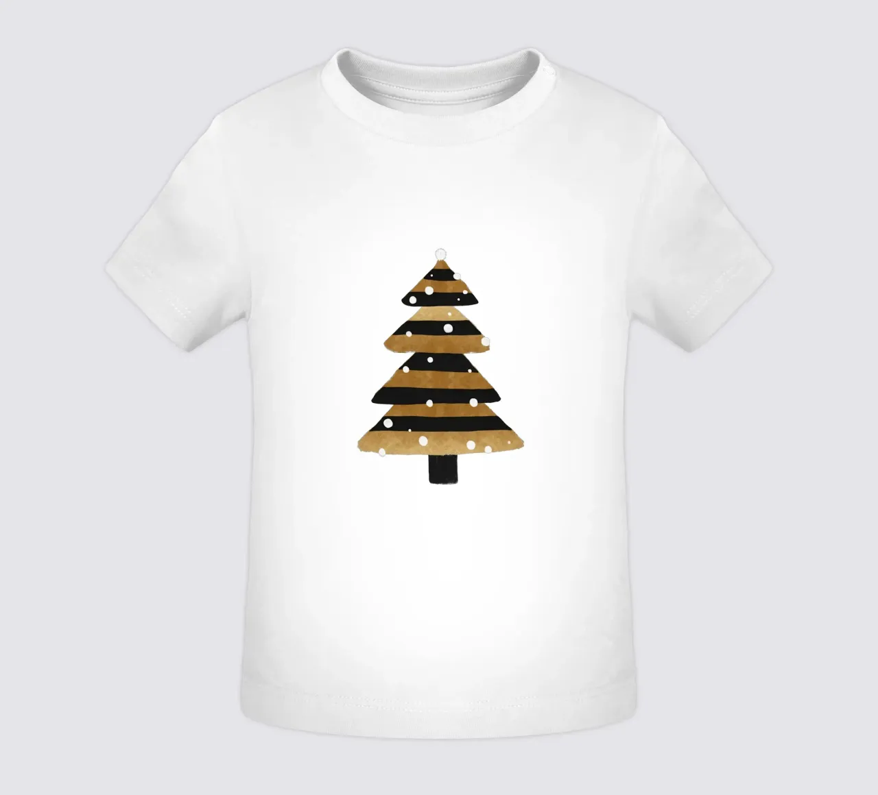 Albero di Natale maglietta neonato da Orara Studio