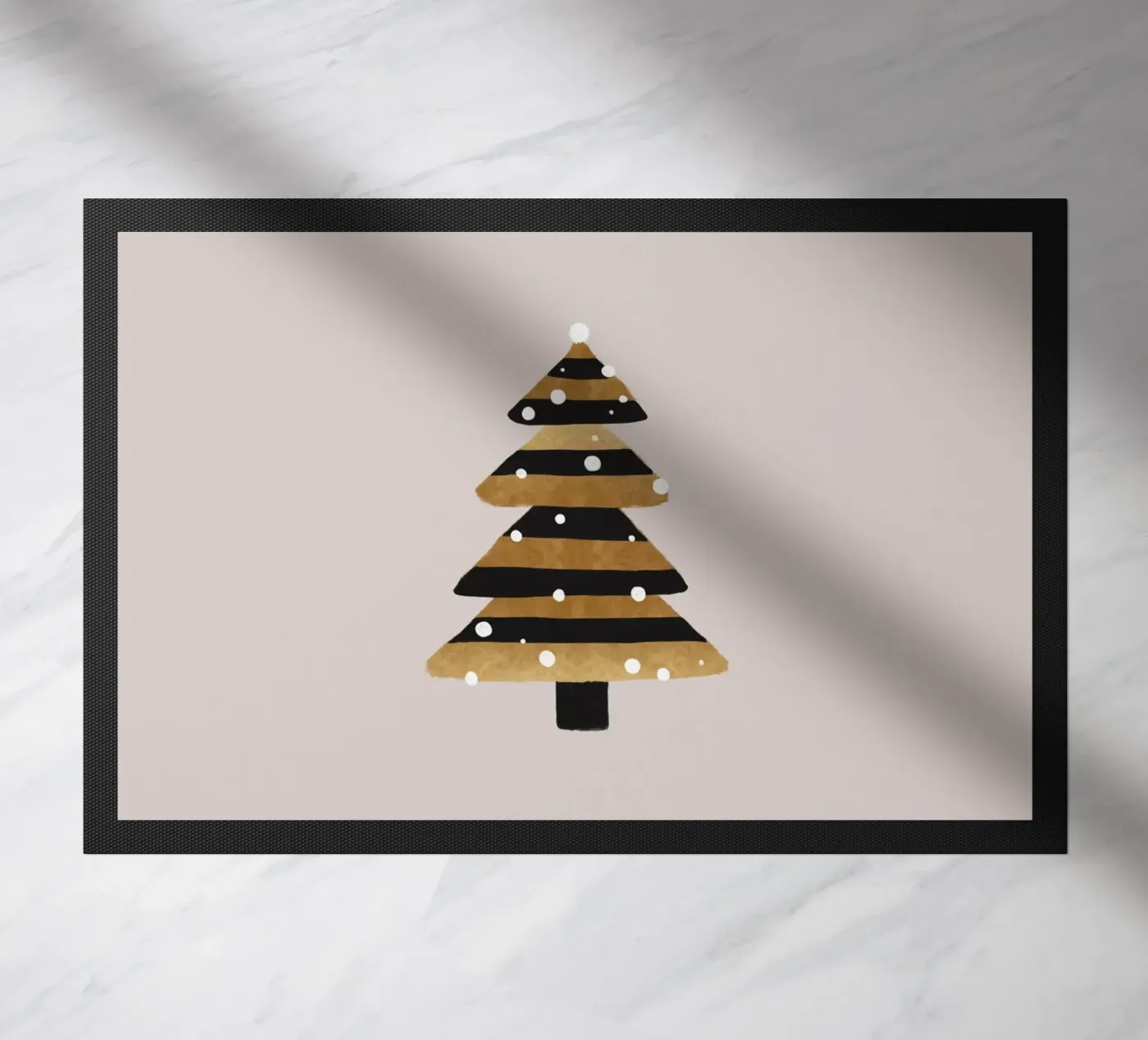 Xmas Tree doormat by Orara Studio
