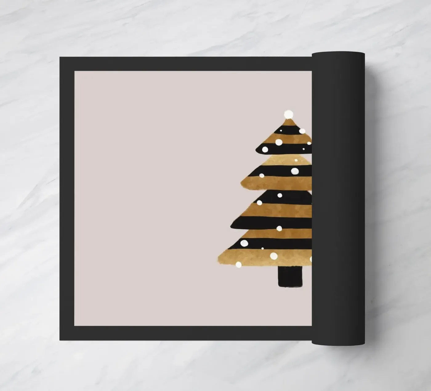 Xmas Tree doormat by Orara Studio