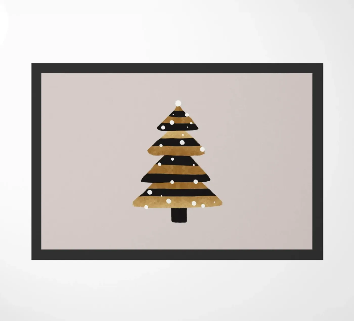 Xmas Tree doormat by Orara Studio