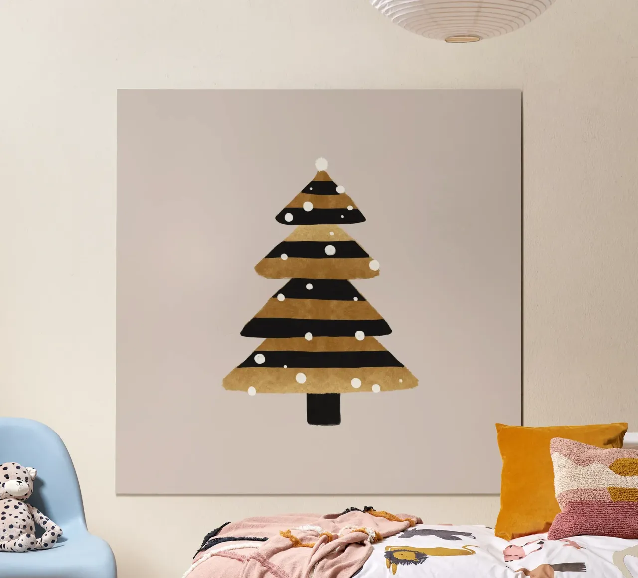 Albero di Natale poster con telaio in plastica da Orara Studio