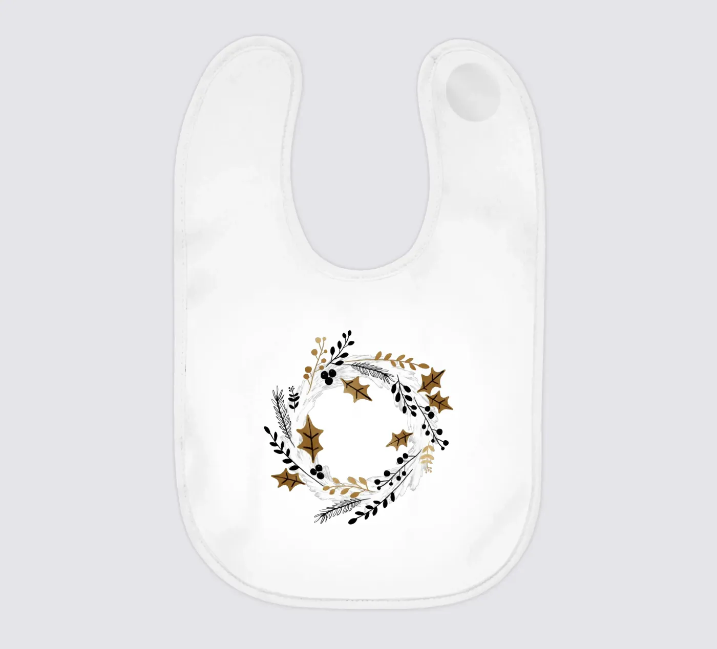 Weihnachtskranz Babylätzchen von Orara Studio