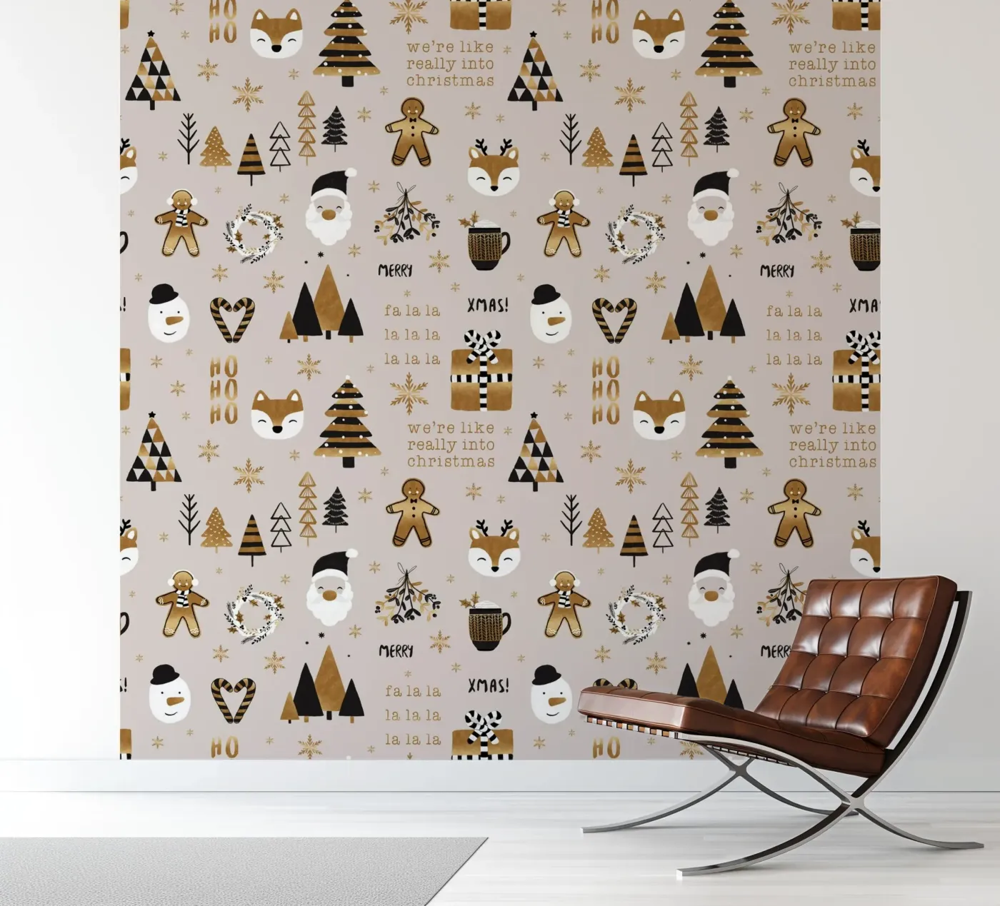 XMAS! fotobehang van Orara Studio