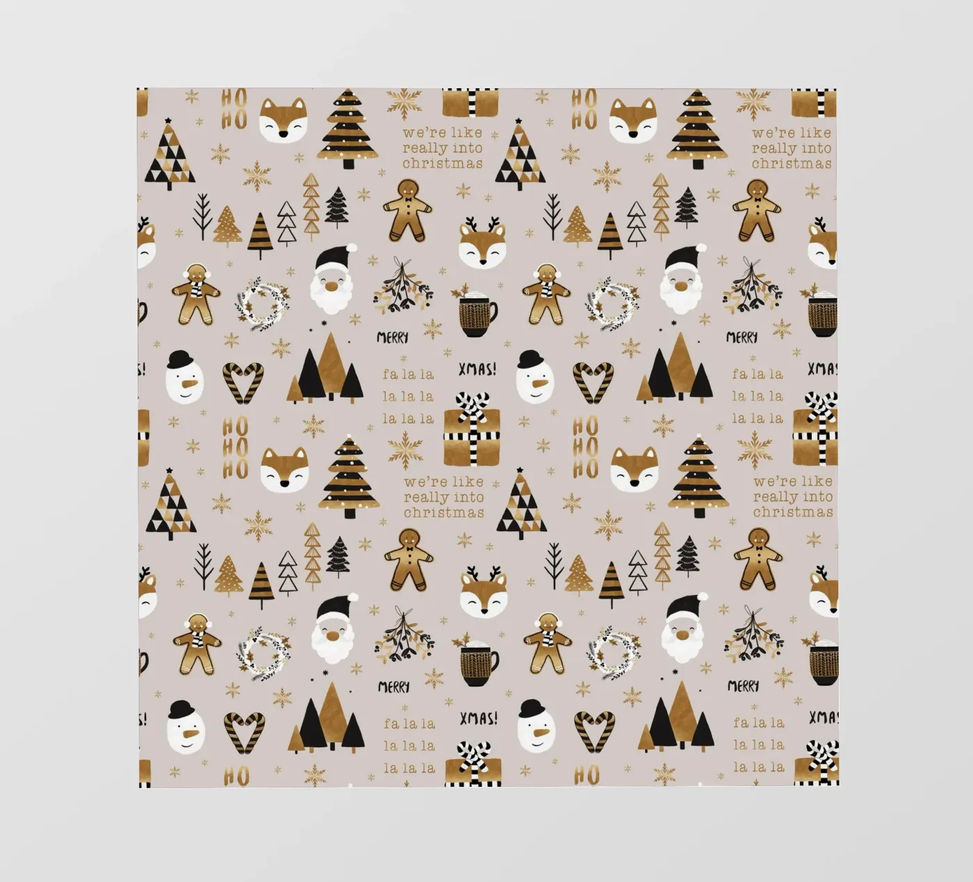 XMAS! fotobehang van Orara Studio