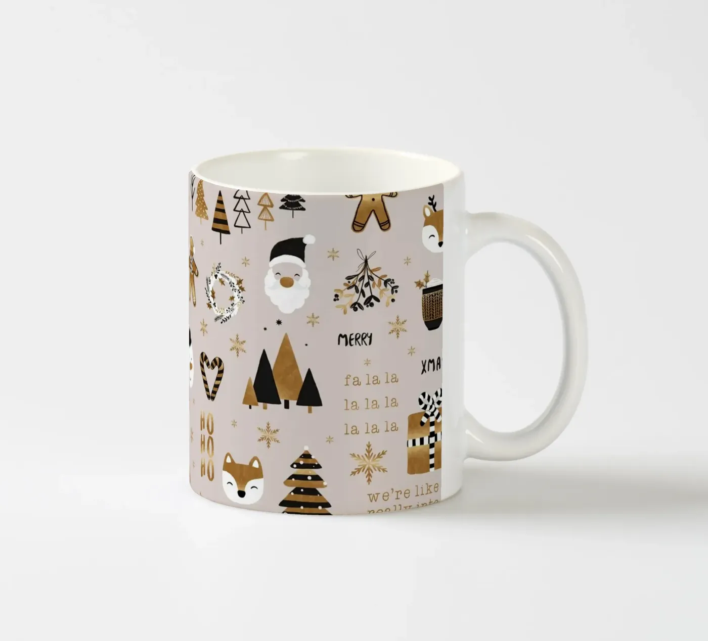 XMAS! ceramic mug by Orara Studio